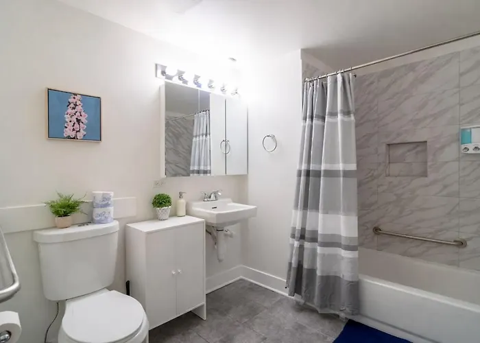 Mccormick Place Beautiful With Optional Parking And Gym Access Sleeps 4 Near Soldier Field And Downtown Apartment