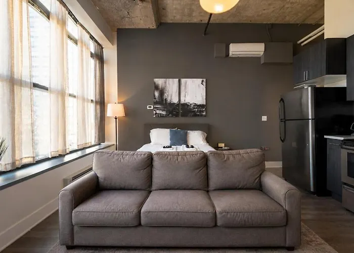 Apartment Mccormick Place Beautiful With Optional Parking And Gym Access Sleeps 4 Near Soldier Field And Downtown Chicago